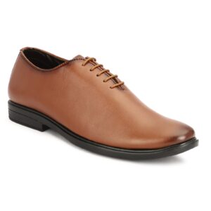 vegan leather tan shoe for men