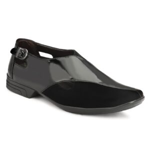 pateint & sued sandle shoe for men
